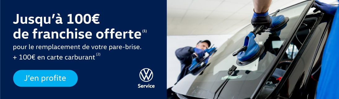 Bannière Pare-brise 100€ carte carburant